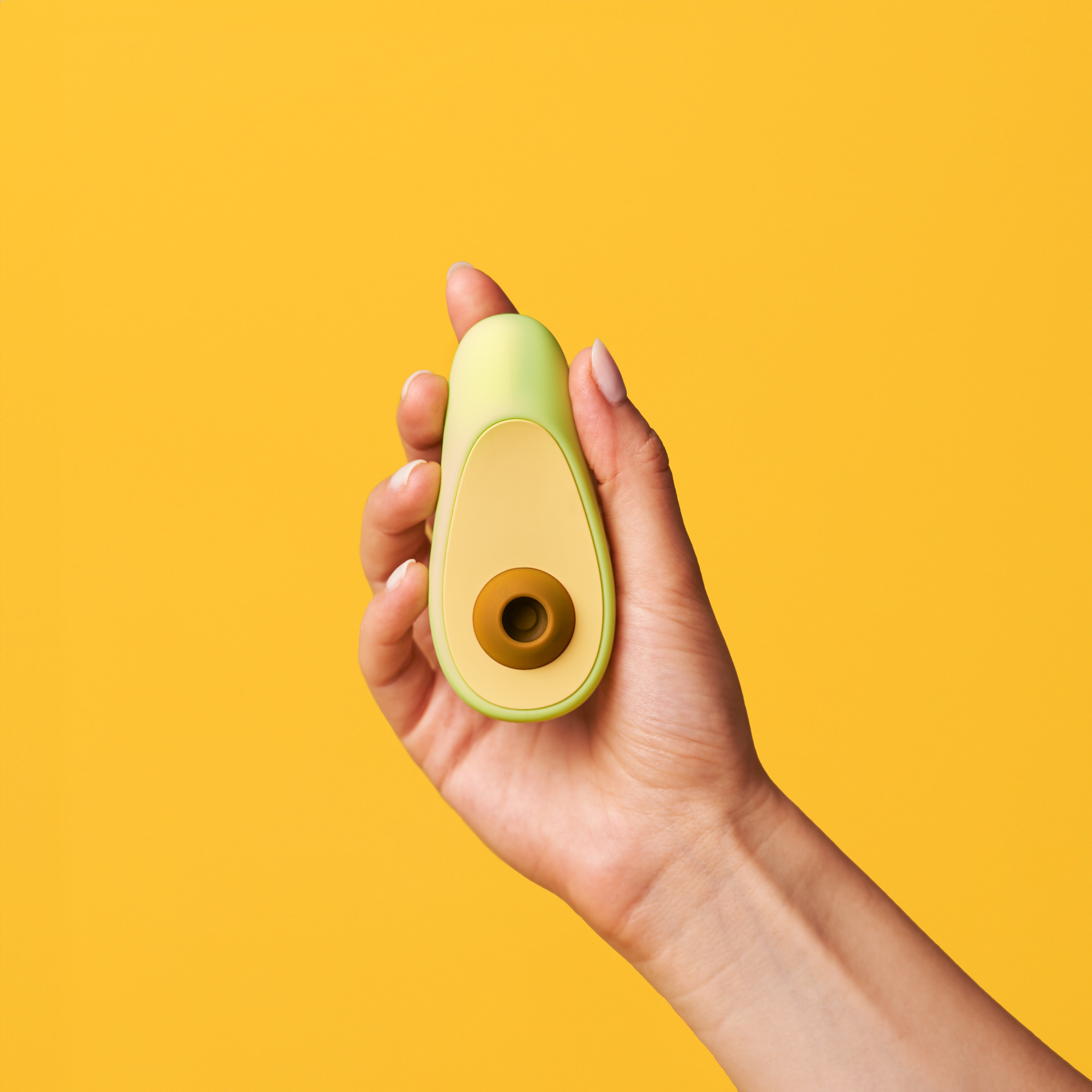 Avocado vibrator close-up detail