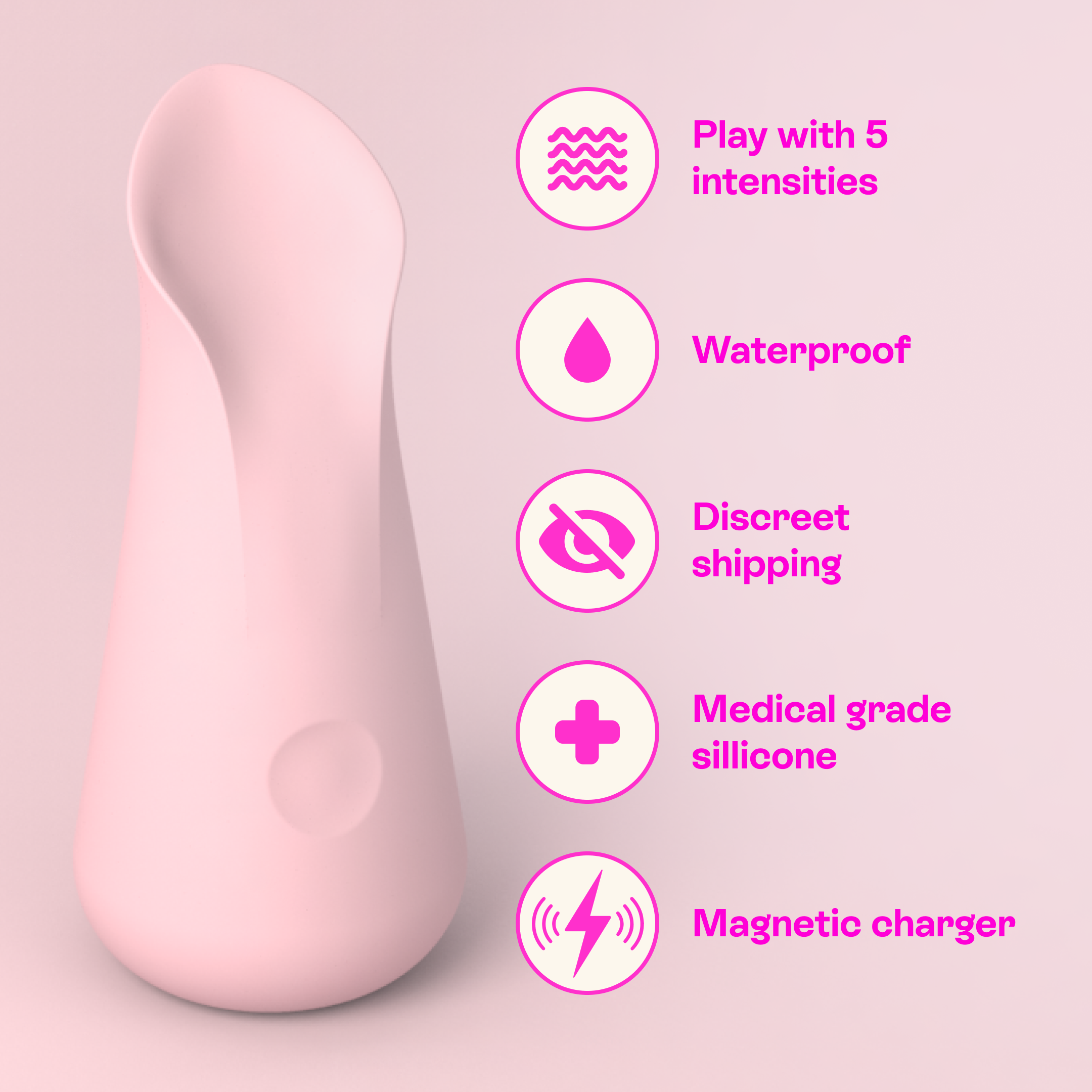 Uno Vibrator — closeup detail